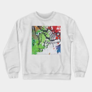 Color Red And Green Crewneck Sweatshirt